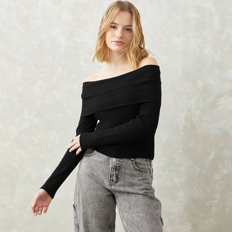 SYBILLA - Chompa Casual Mujer Sybilla