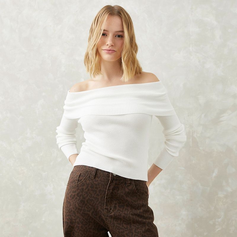 SYBILLA - Chompa Casual Mujer Sybilla