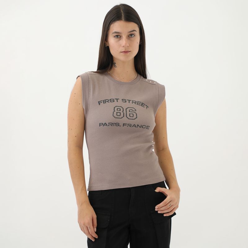 DENIMLAB - Polo Casual Mujer Denimlab