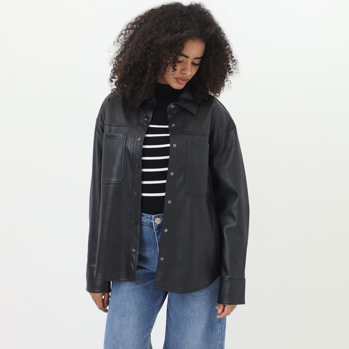 DENIMLAB - Sobrecamisa Casual Mujer Denimlab