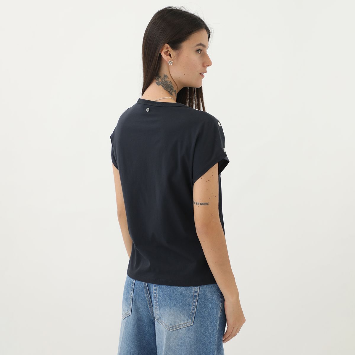 DENIMLAB - Polo Casual Mujer Denimlab