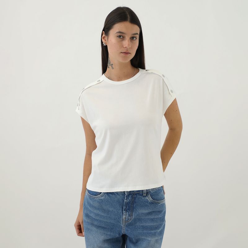 DENIMLAB - Polo Casual Mujer Denimlab