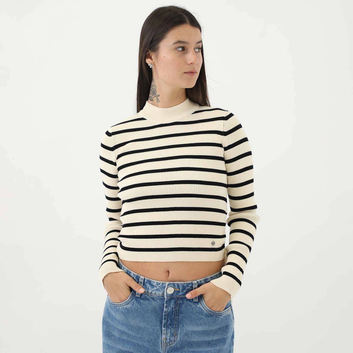 DENIMLAB - Chompa Casual Mujer Denimlab