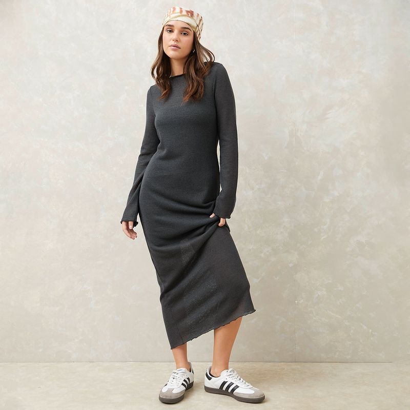 SYBILLA - Vestido Largo Casual Mujer Sybilla