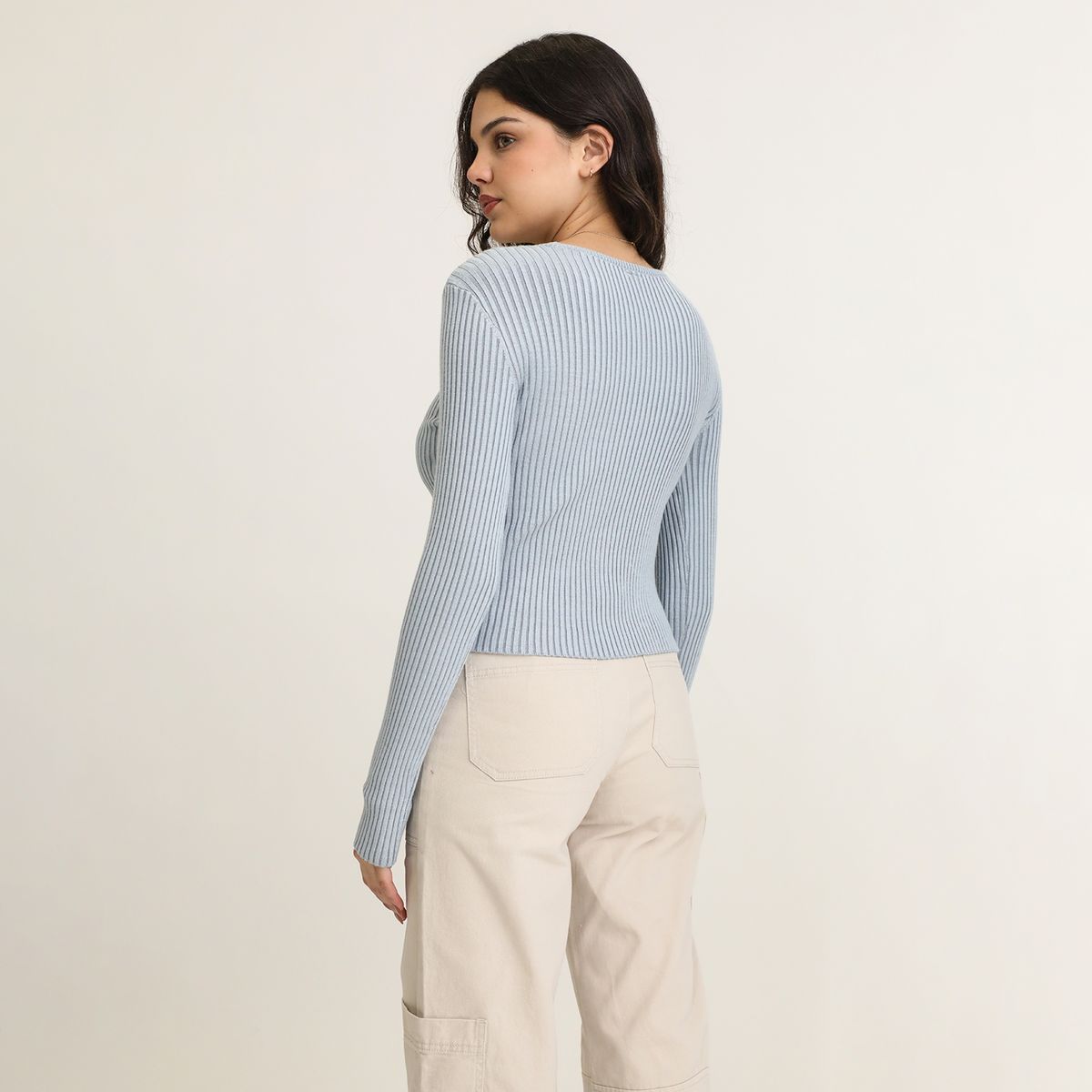 SYBILLA - Chompa Casual Mujer Sybilla