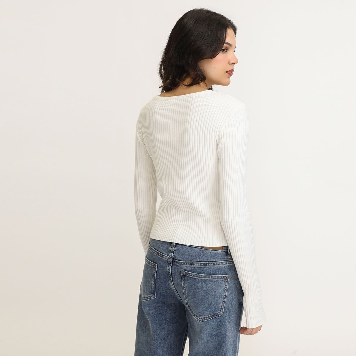 SYBILLA - Chompa Casual Mujer Sybilla