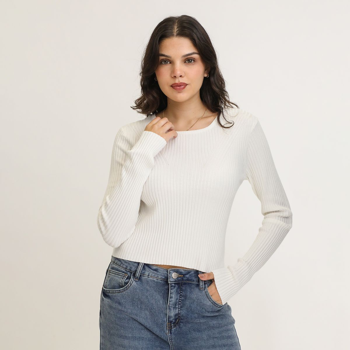 SYBILLA - Chompa Casual Mujer Sybilla