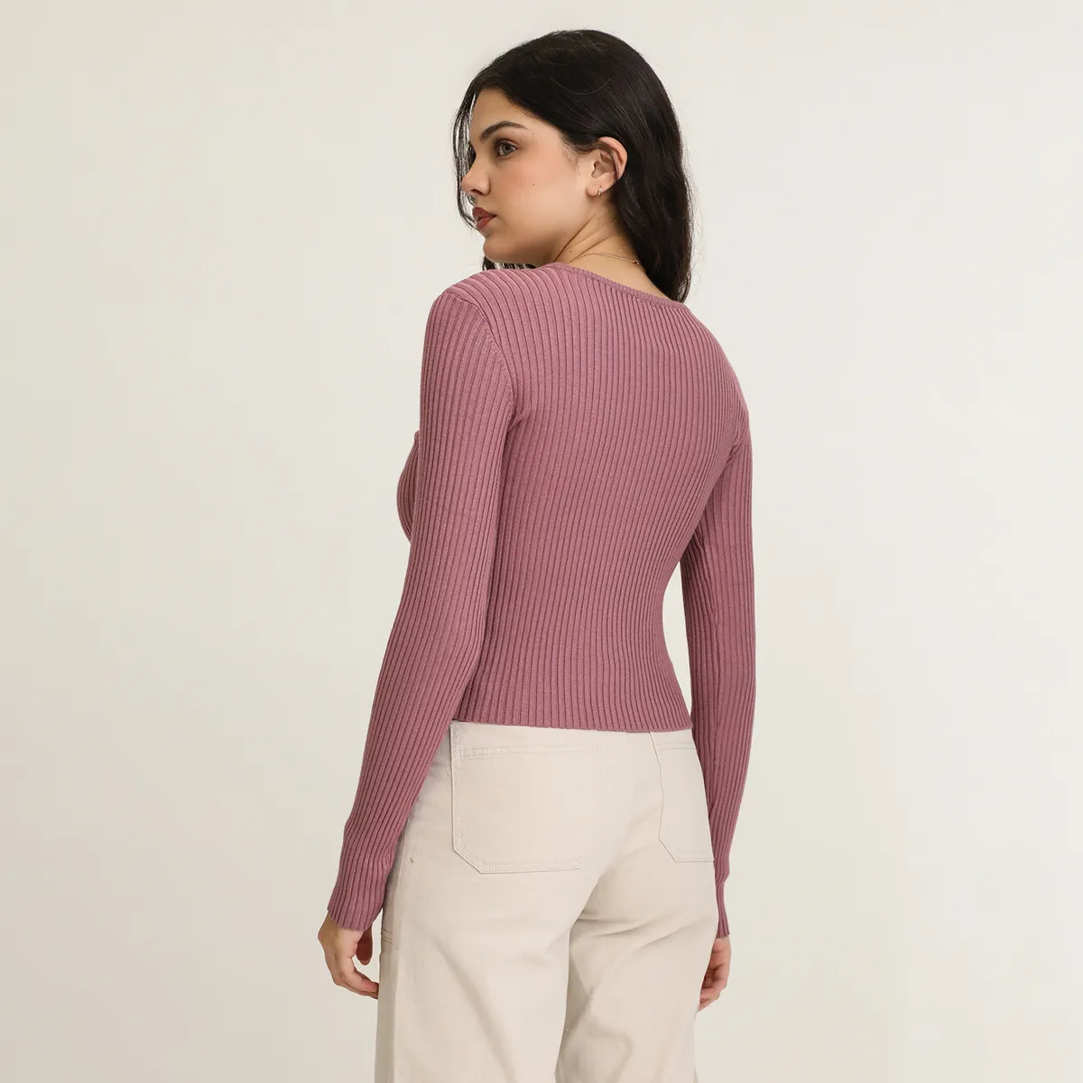 SYBILLA - Chompa Casual Mujer Sybilla