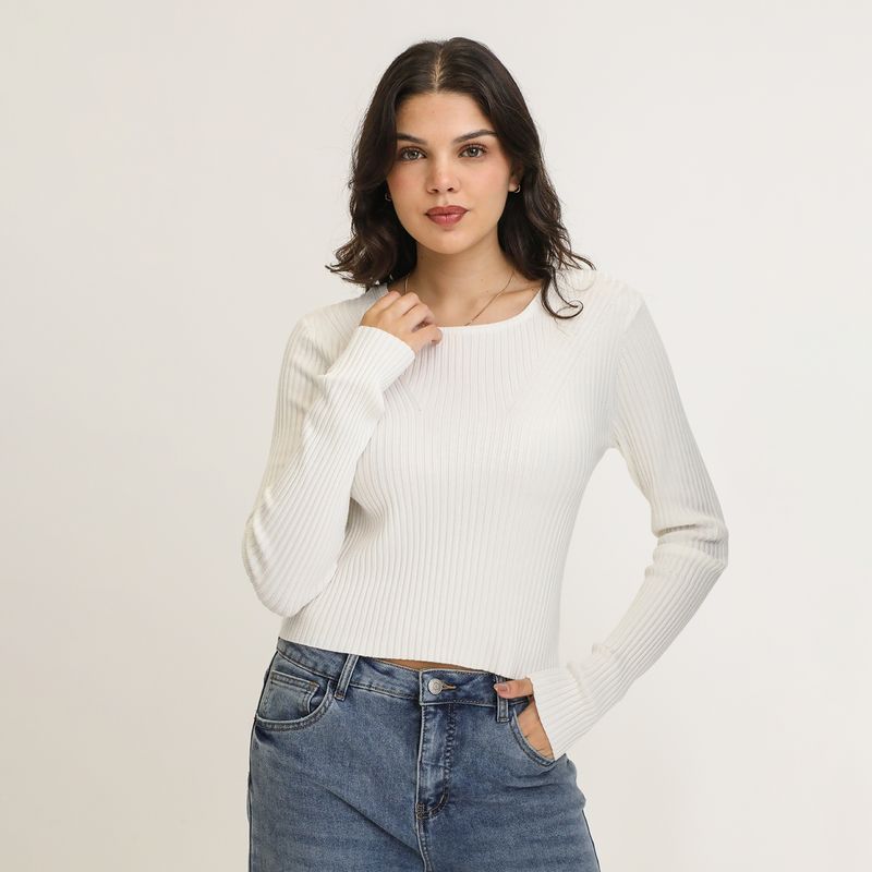 SYBILLA - Chompa Casual Mujer Sybilla