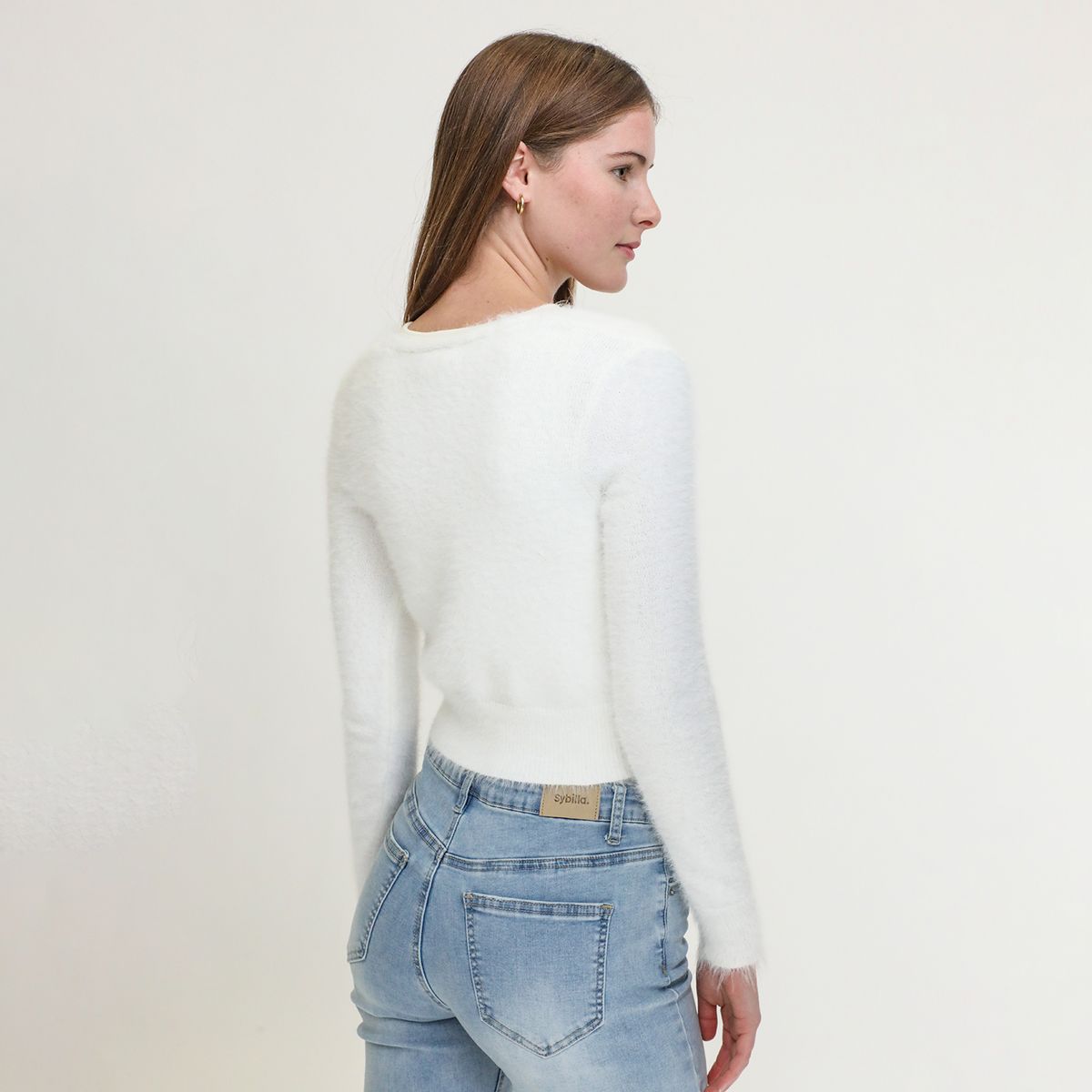 SYBILLA - Chompa Casual Mujer Sybilla