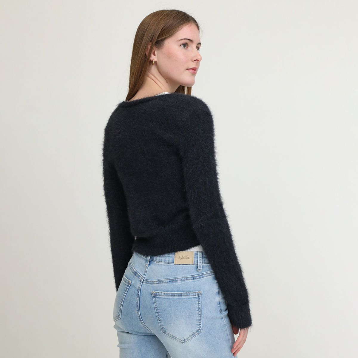 SYBILLA - Chompa Casual Mujer Sybilla