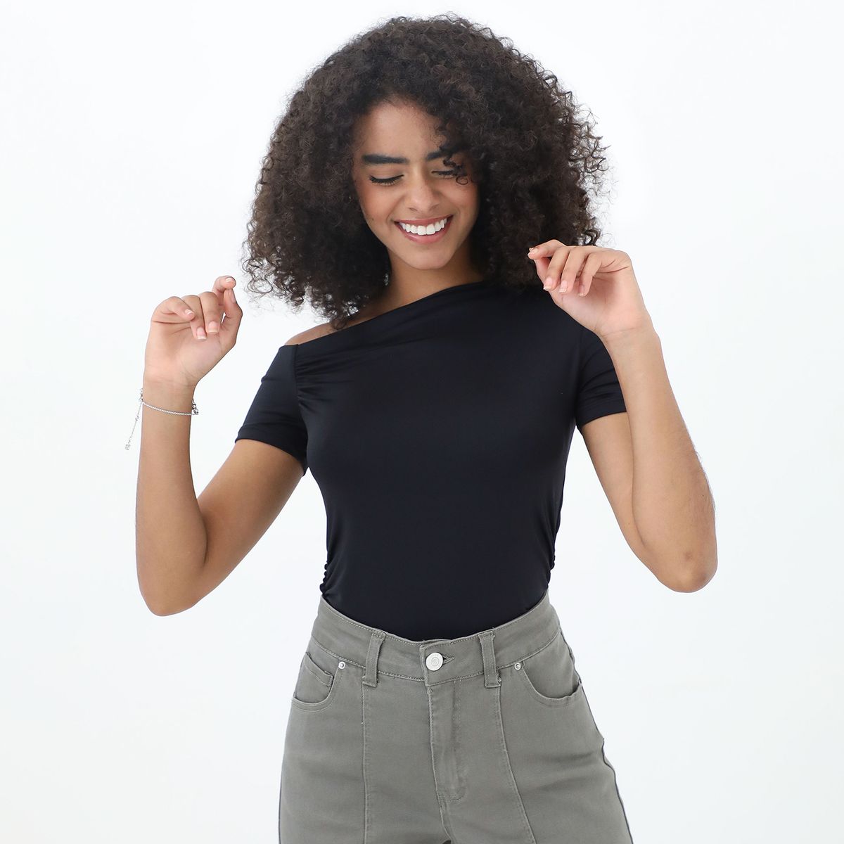 DENIMLAB - Polo Casual Mujer Denimlab