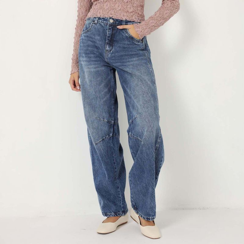 SYBILLA - Jean Balloon Mujer Sybilla