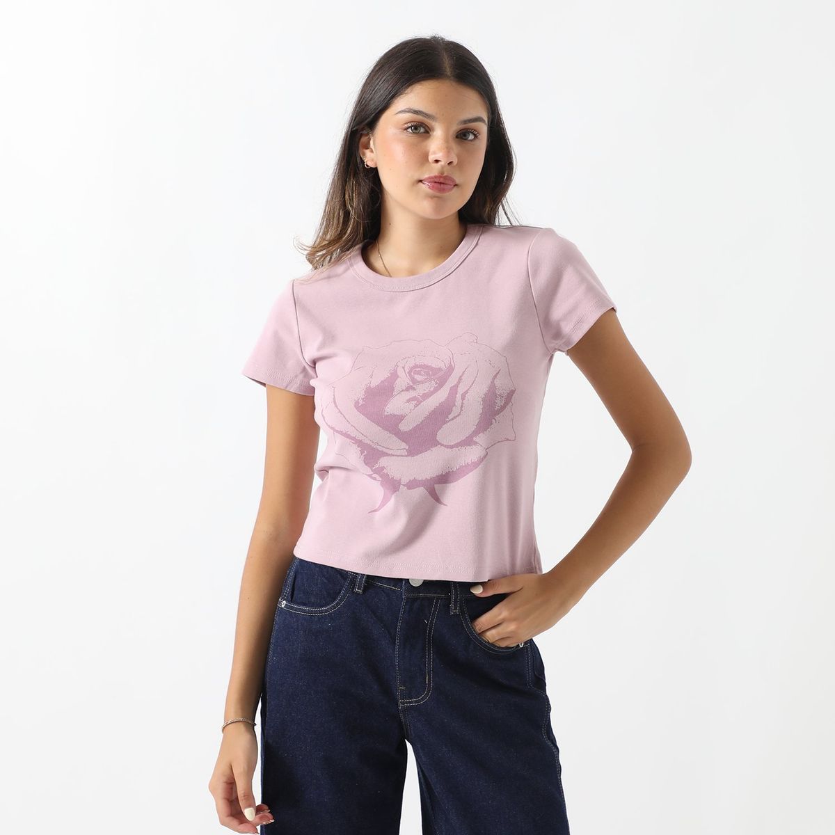 SYBILLA - Polo Manga Corta Casual Mujer Sybilla