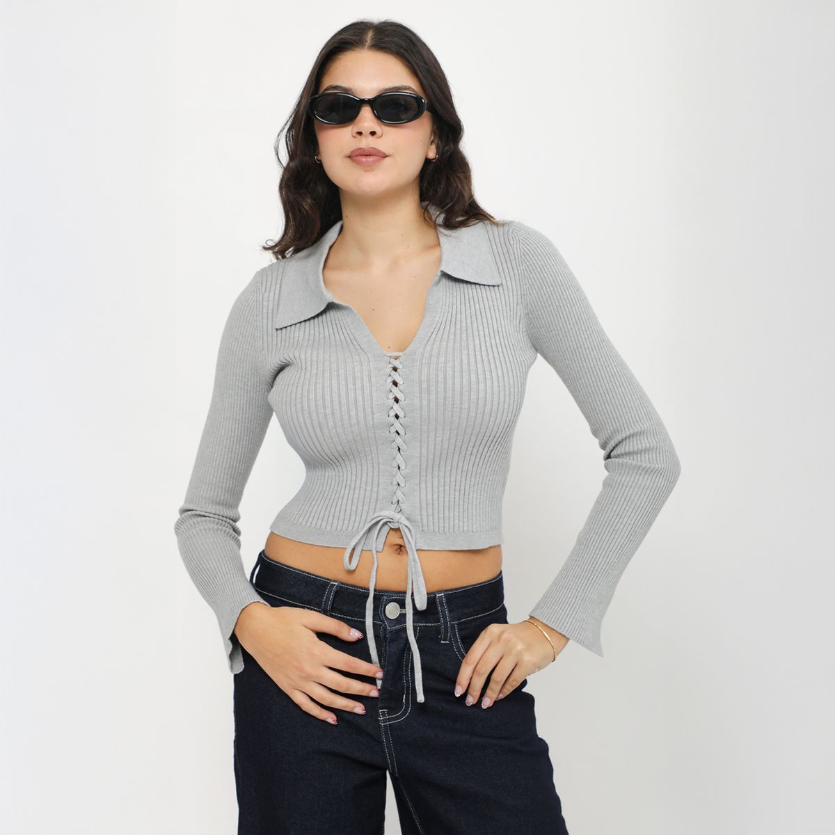 SYBILLA - Chompa Casual Mujer Sybilla