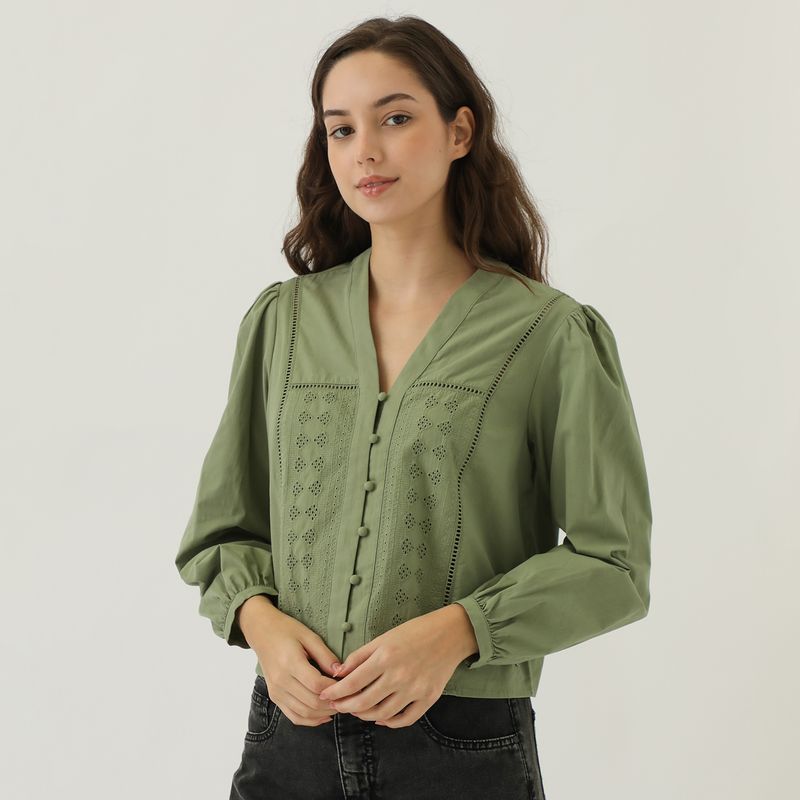 DOO AUSTRALIA - Blusa 100% Algodón Mujer Doo Australia