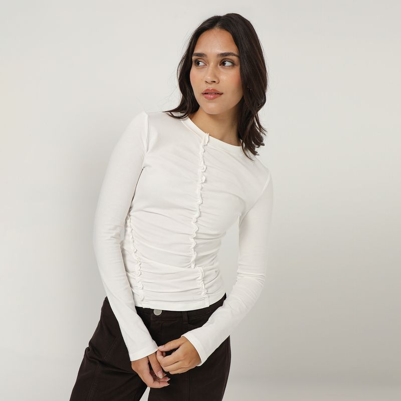 SYBILLA - Polo Casual Mujer Sybilla