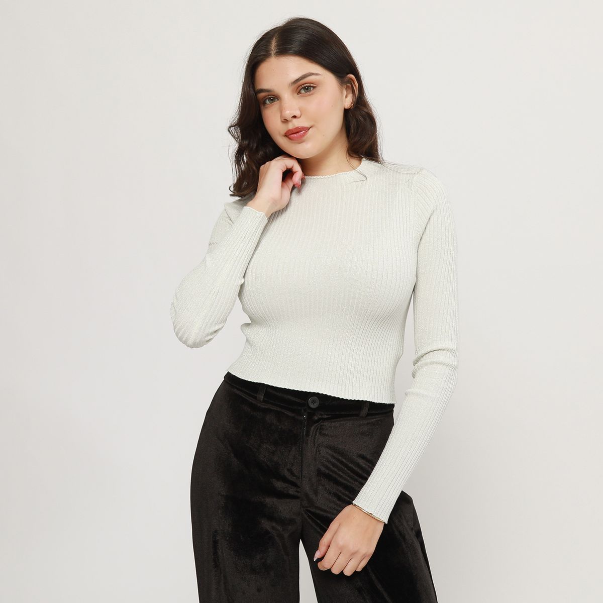 SYBILLA - Chompa Casual Mujer Sybilla