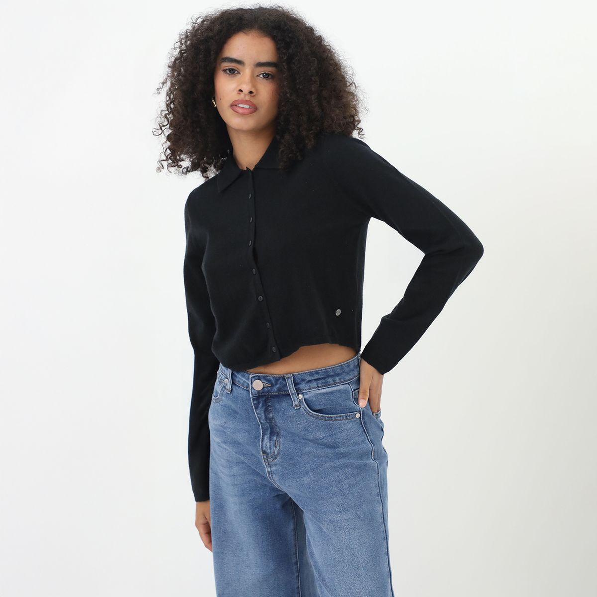 DENIMLAB - Cardigan Casual Mujer Denimlab