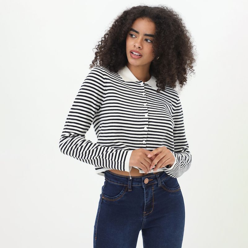 DENIMLAB - Cardigan Casual Mujer Denimlab