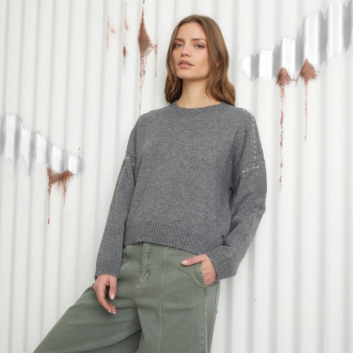 DENIMLAB - Sweater Casual Mujer Denimlab