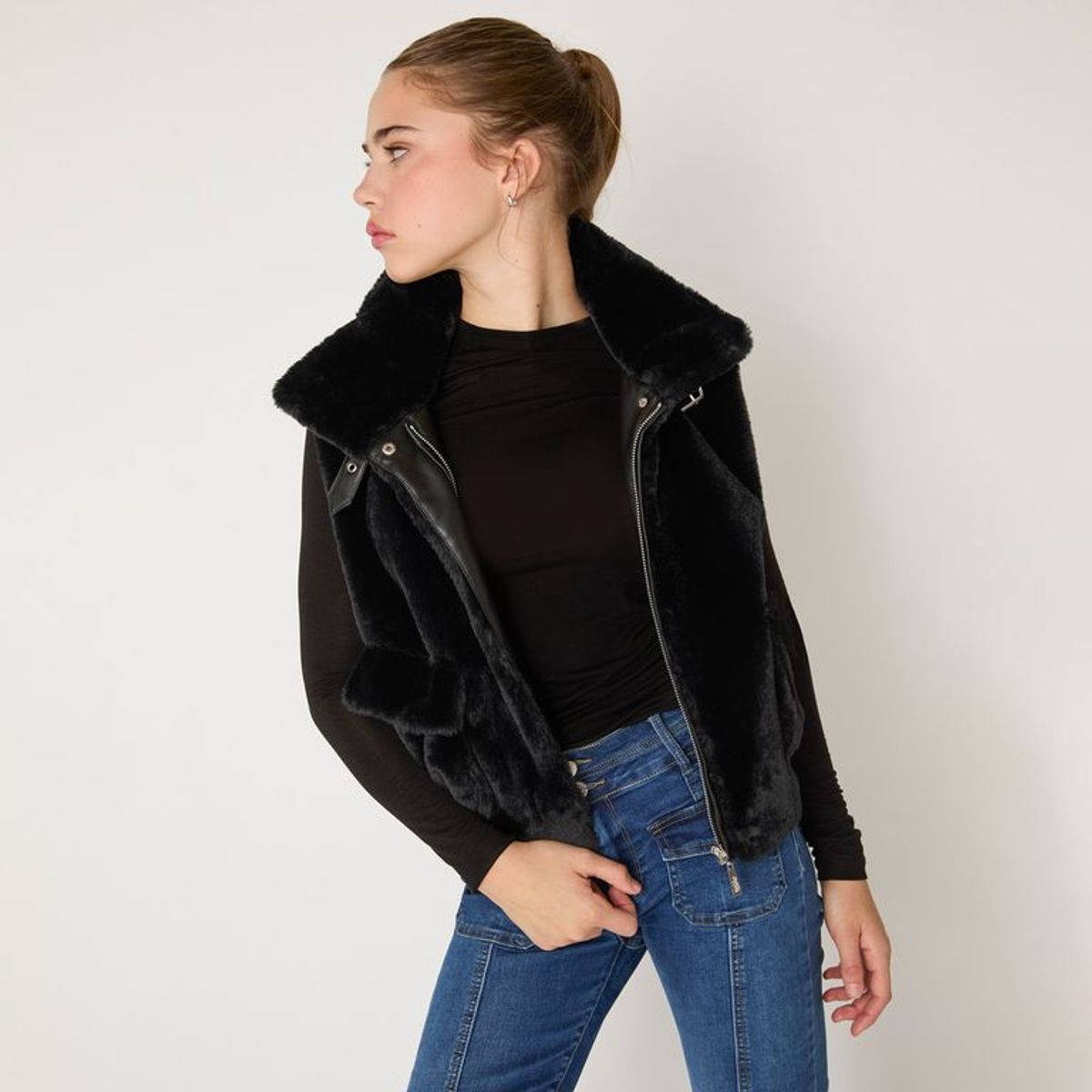 MOSSIMO - Chaleco Casual Mujer Mossimo