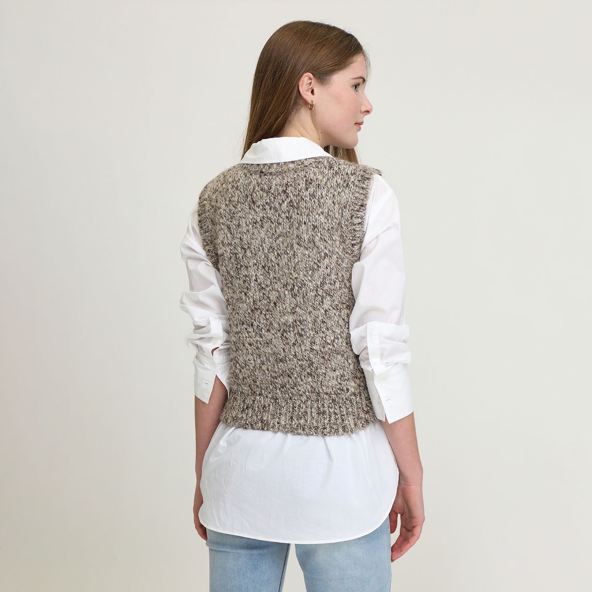 SYBILLA - Chaleco Casual Mujer Sybilla