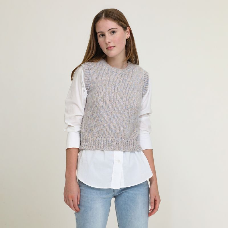 SYBILLA - Chaleco Casual Mujer Sybilla