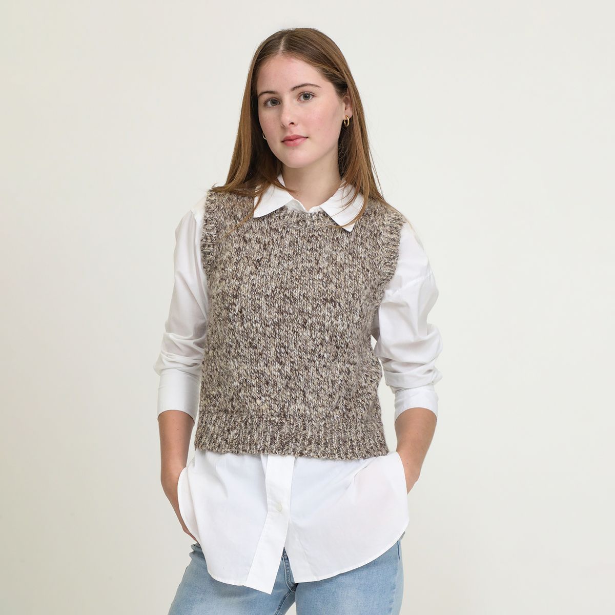 SYBILLA - Chaleco Casual Mujer Sybilla