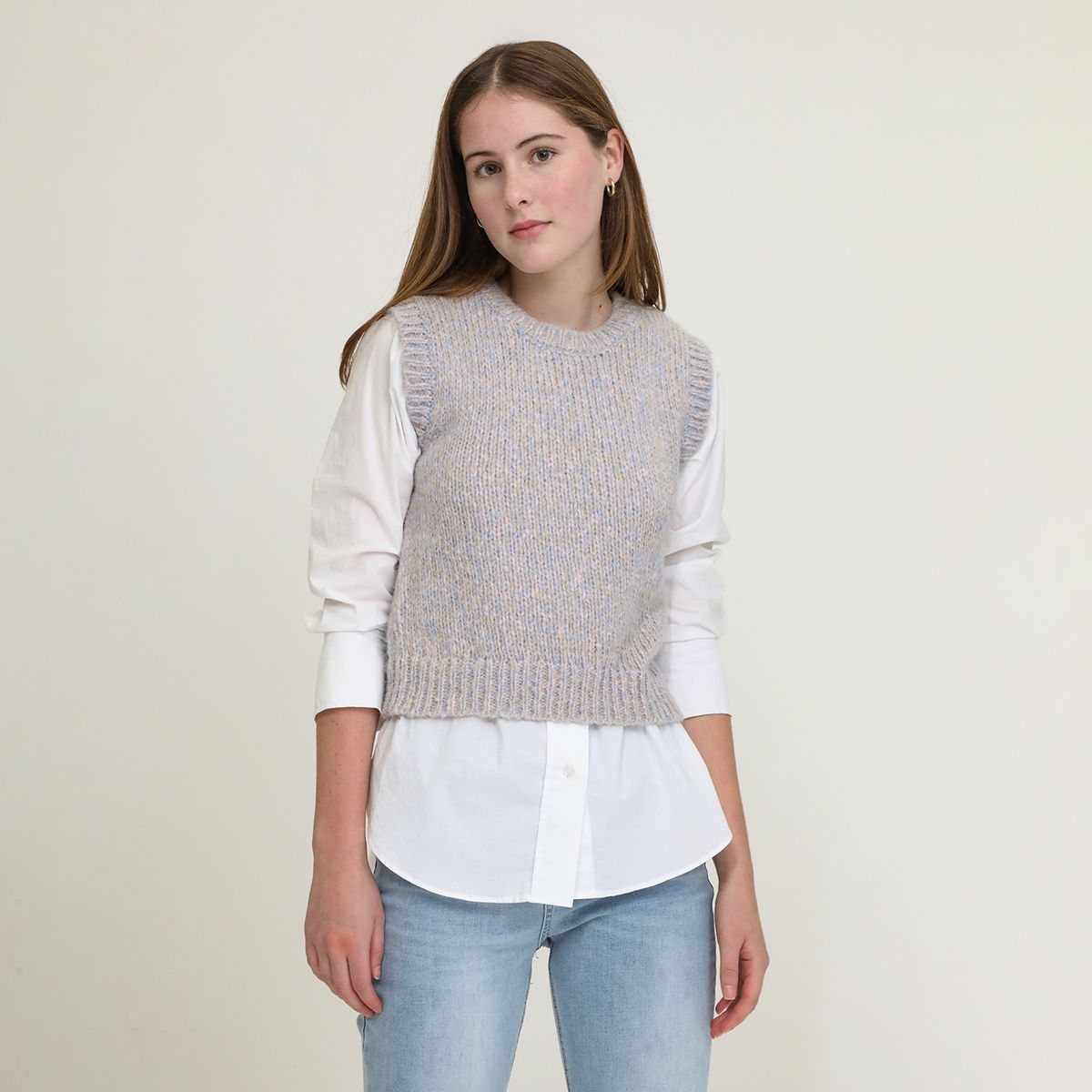 SYBILLA - Chaleco Casual Mujer Sybilla