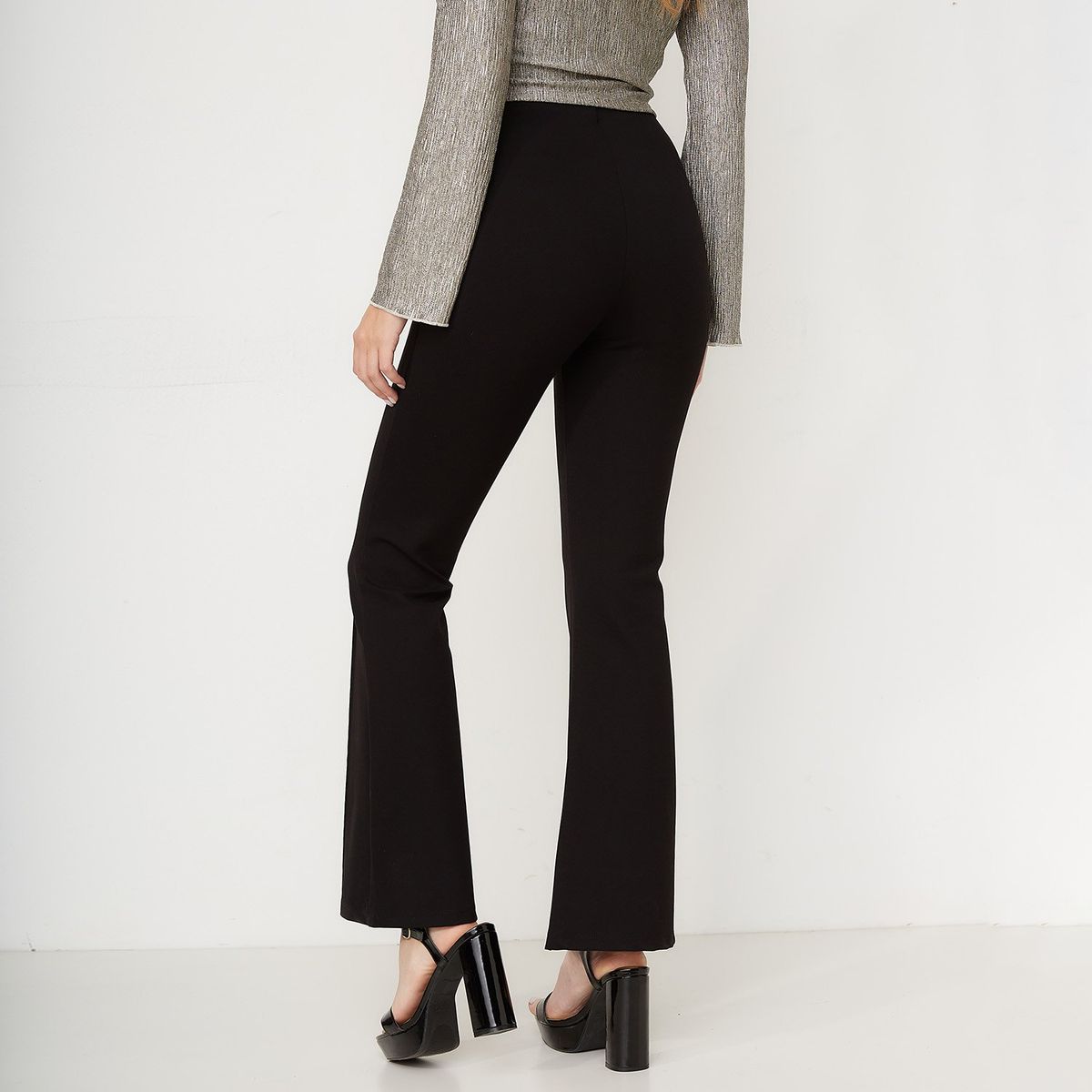 MOSSIMO - Pantalón Flare Mujer Mossimo