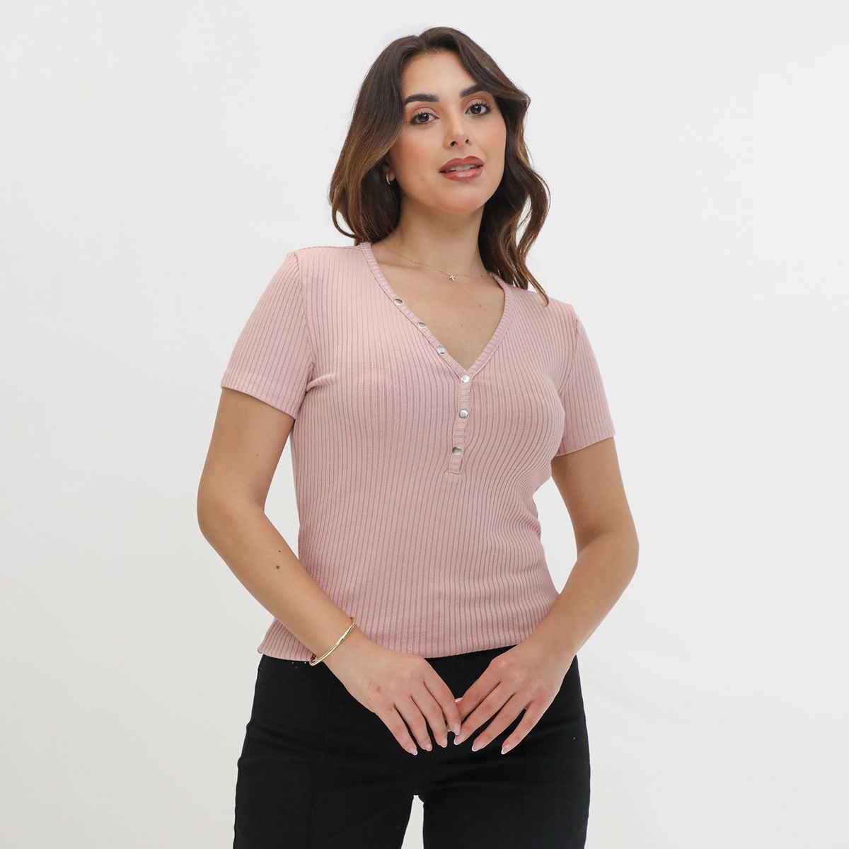 MOSSIMO - Polo Casual Mujer Mossimo