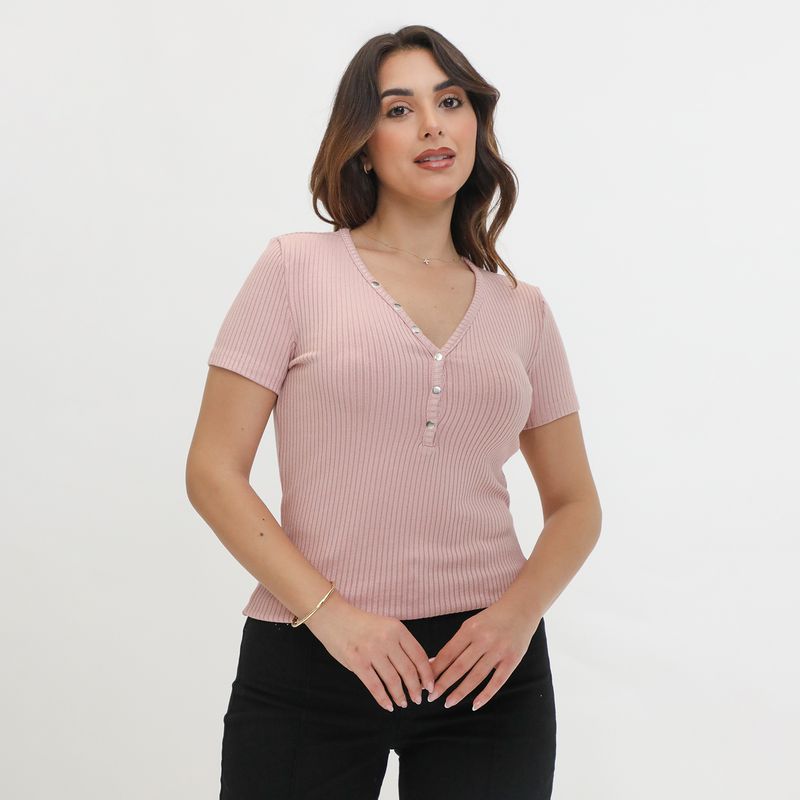 MOSSIMO - Polo Casual Mujer Mossimo