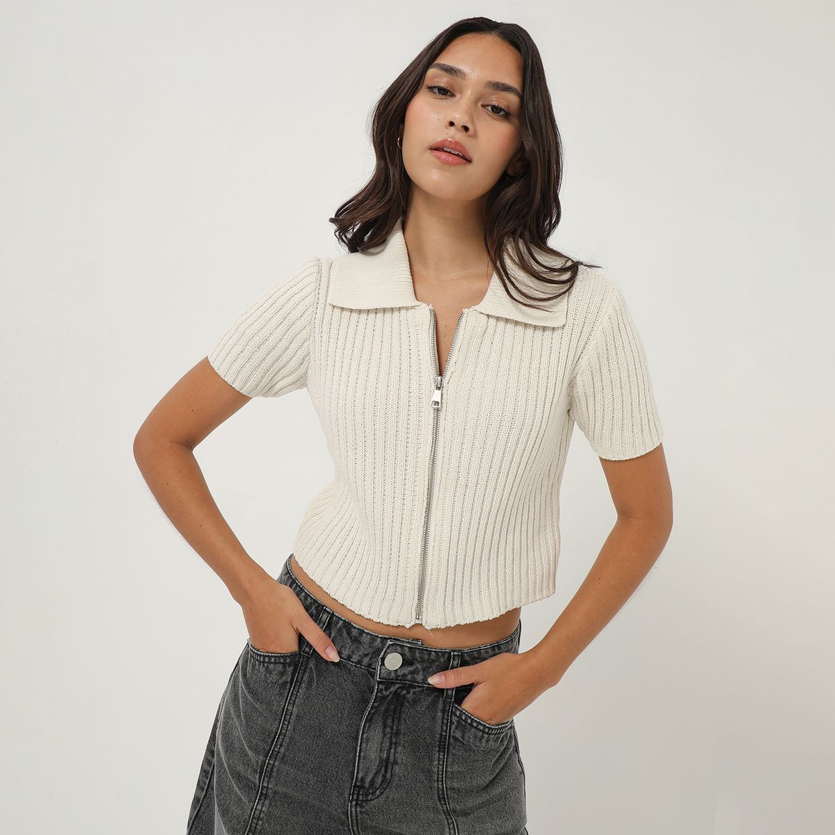 SYBILLA - Chompa Casual Mujer Sybilla