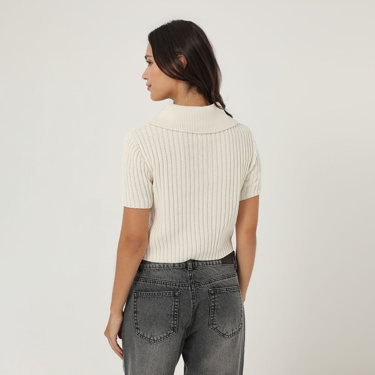 SYBILLA - Chompa Casual Mujer Sybilla