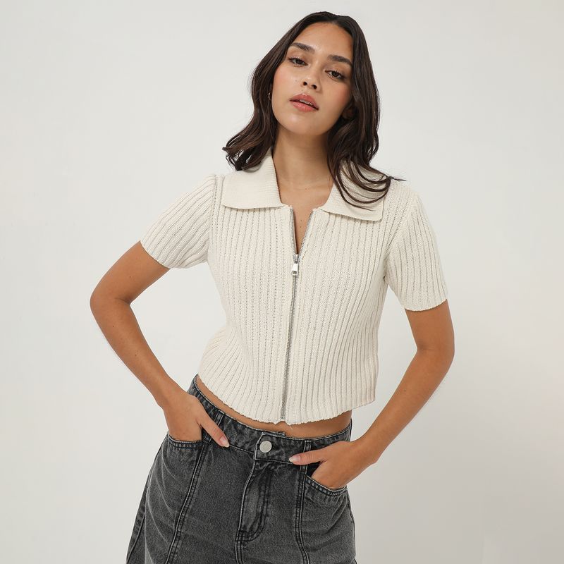 SYBILLA - Chompa Casual Mujer Sybilla