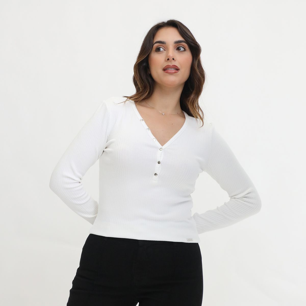 MOSSIMO - Polo Casual Mujer Mossimo