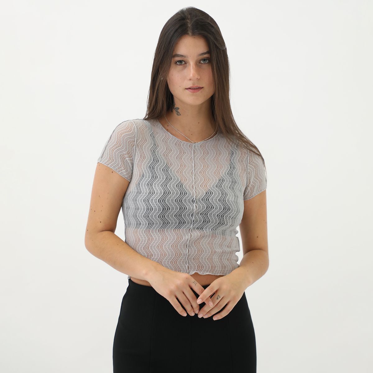 DENIMLAB - Polo Casual Mujer Denimlab