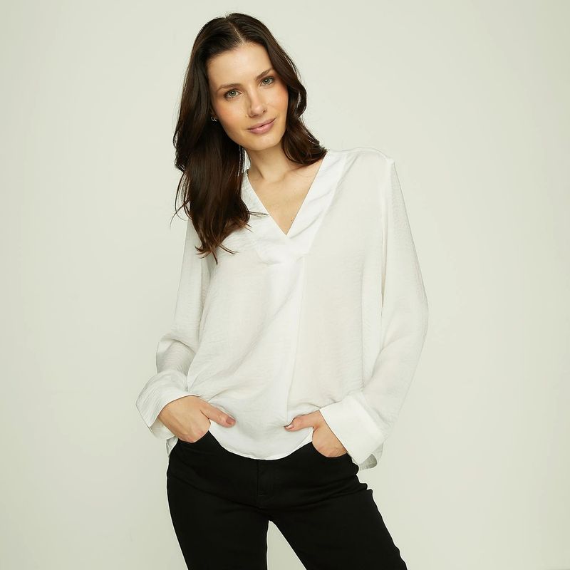 APOLOGY - Blusa Manga Larga Casual Mujer Apology