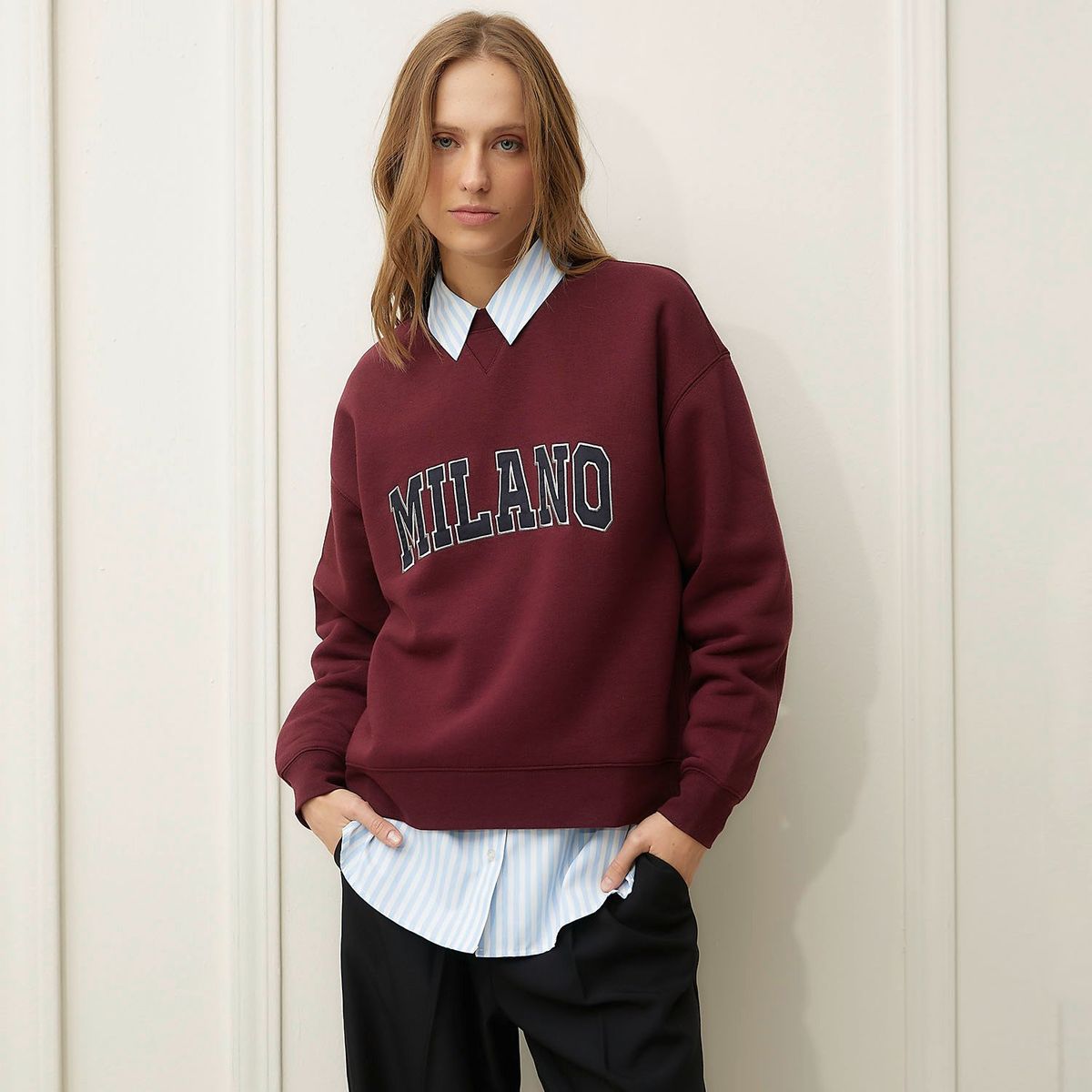 BASEMENT - Polera Algodón Mujer Basement