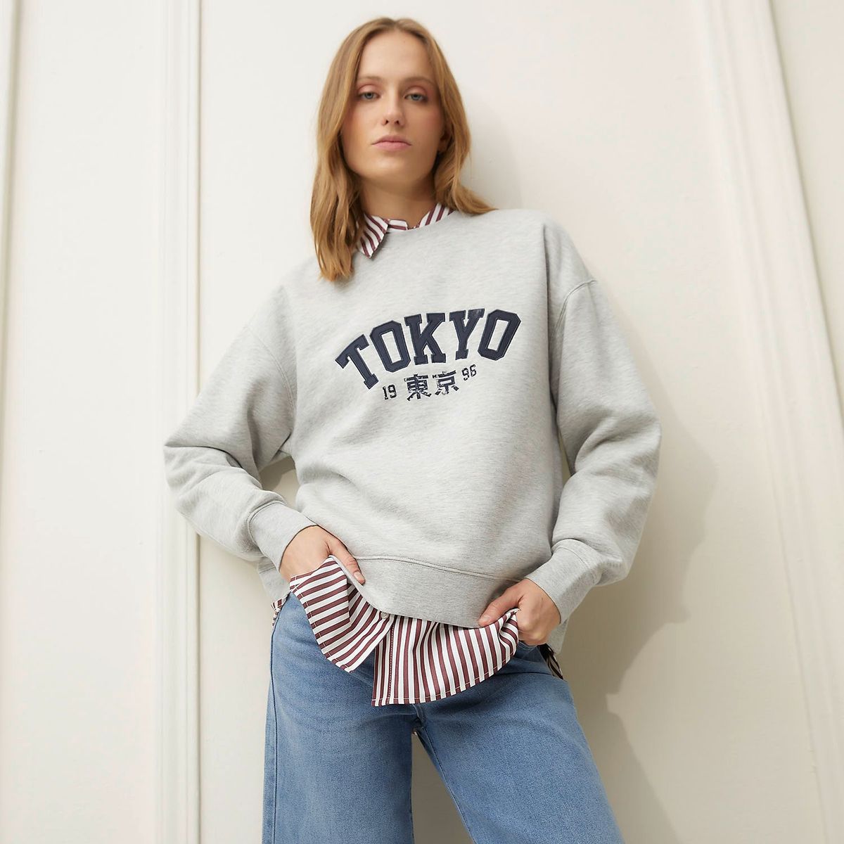 BASEMENT - Polera Algodón Mujer Basement