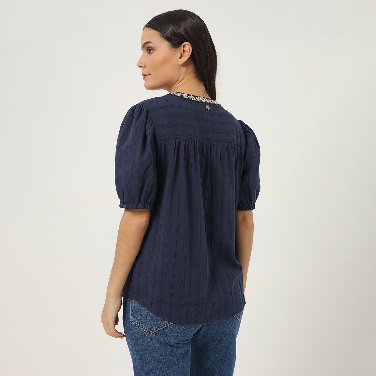 NEWPORT - Blusa Casual 100% Algodón Mujer Newport
