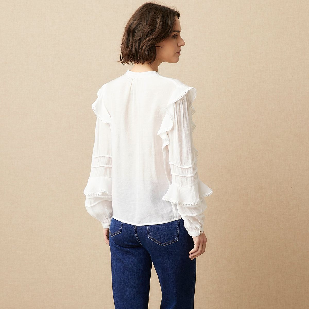 UNIVERSITY CLUB - Blusa Manga Larga Casual Mujer University Club