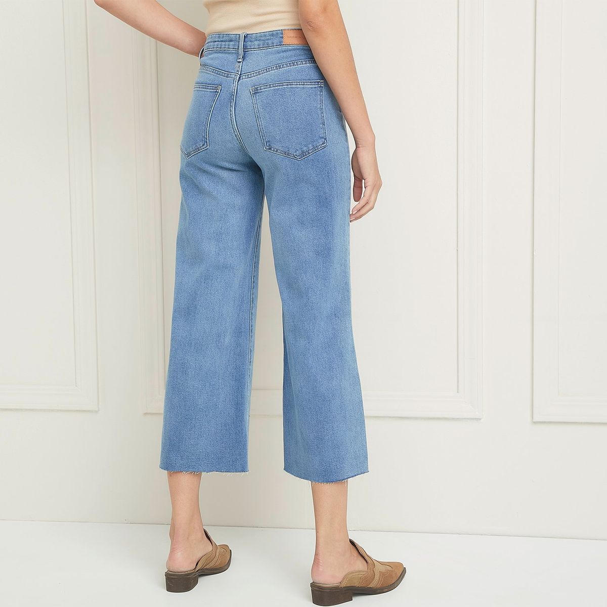 BASEMENT - Jean Culotte Tiro Alto Mujer Basement