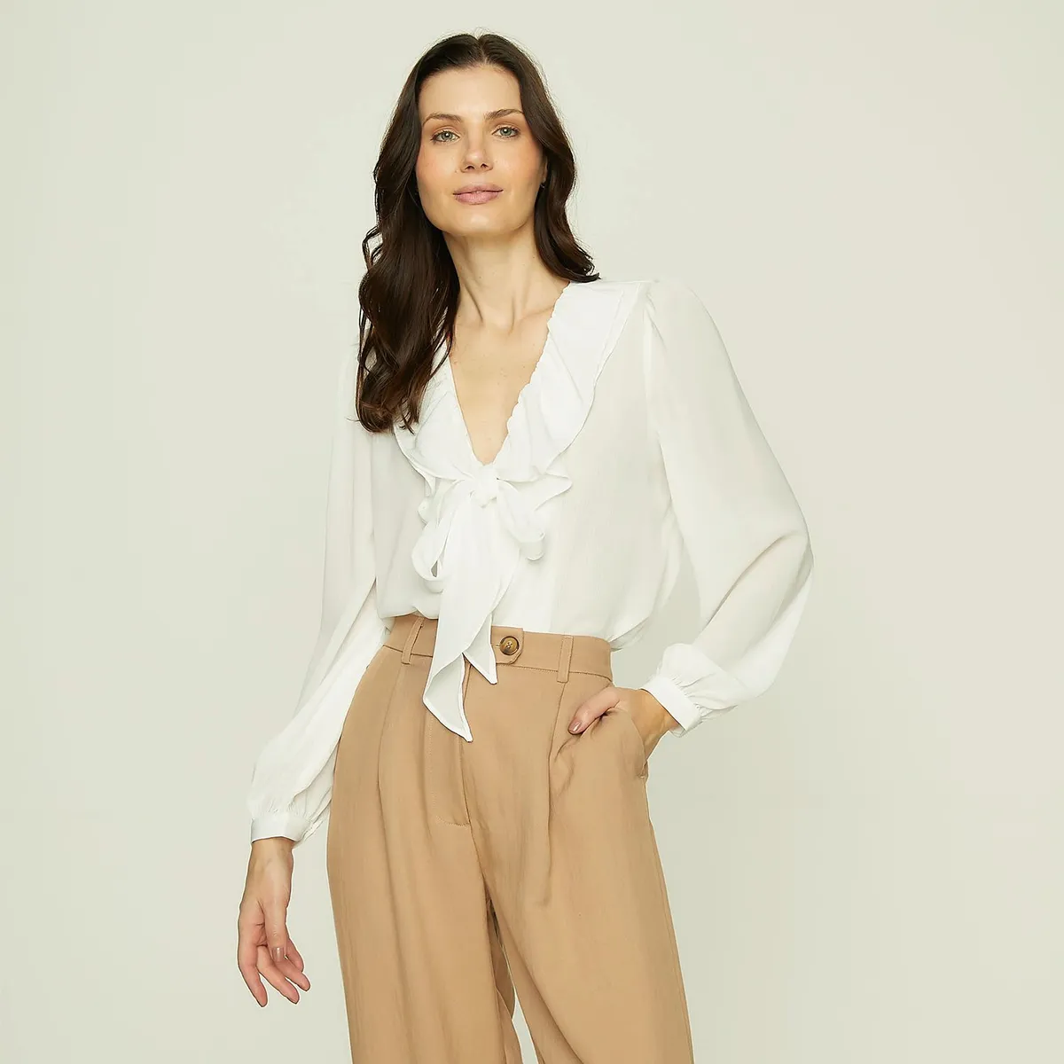 APOLOGY - Polo Manga Larga Casual Mujer Apology