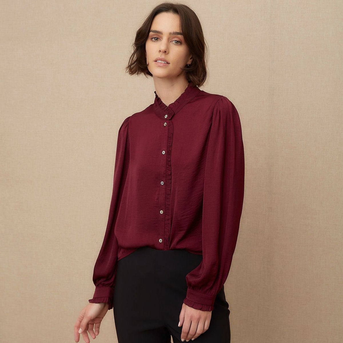 UNIVERSITY CLUB - Blusa Manga Larga Casual Mujer University Club