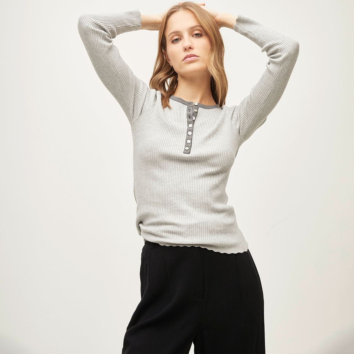 BASEMENT - Chompa Casual Mujer Basement