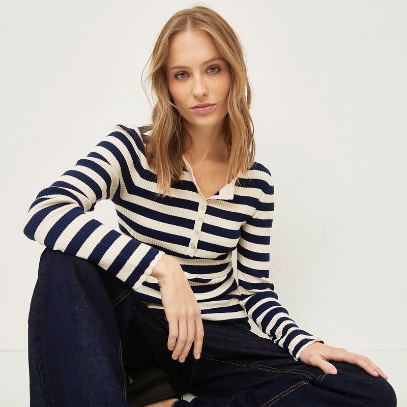 BASEMENT - Chompa Casual Mujer Basement