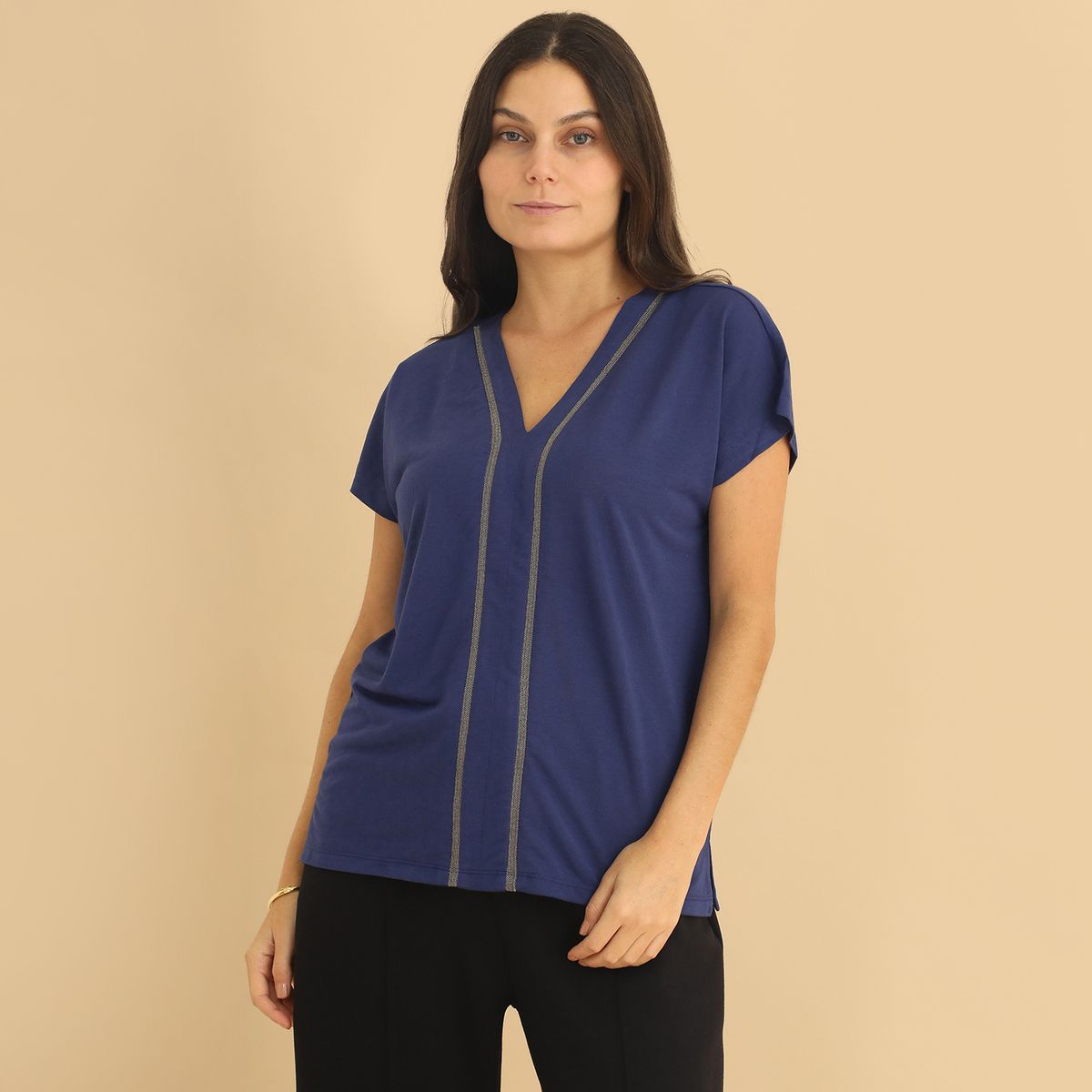 APOLOGY - Polo Manga Corta Casual Mujer Apology