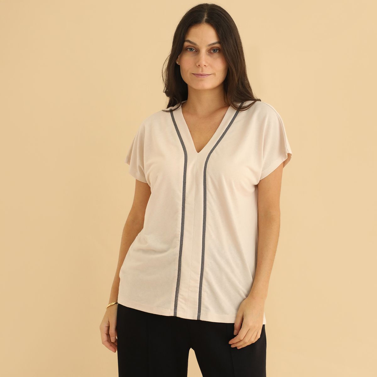 APOLOGY - Polo Manga Corta Casual Mujer Apology